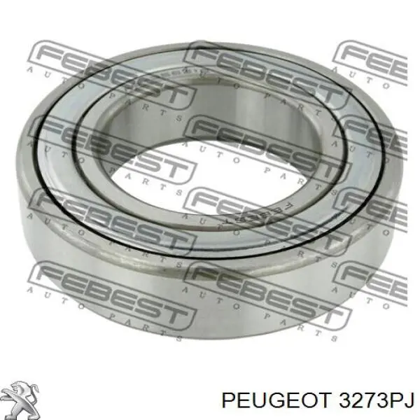 3273PJ Peugeot/Citroen árbol de transmisión delantero derecho