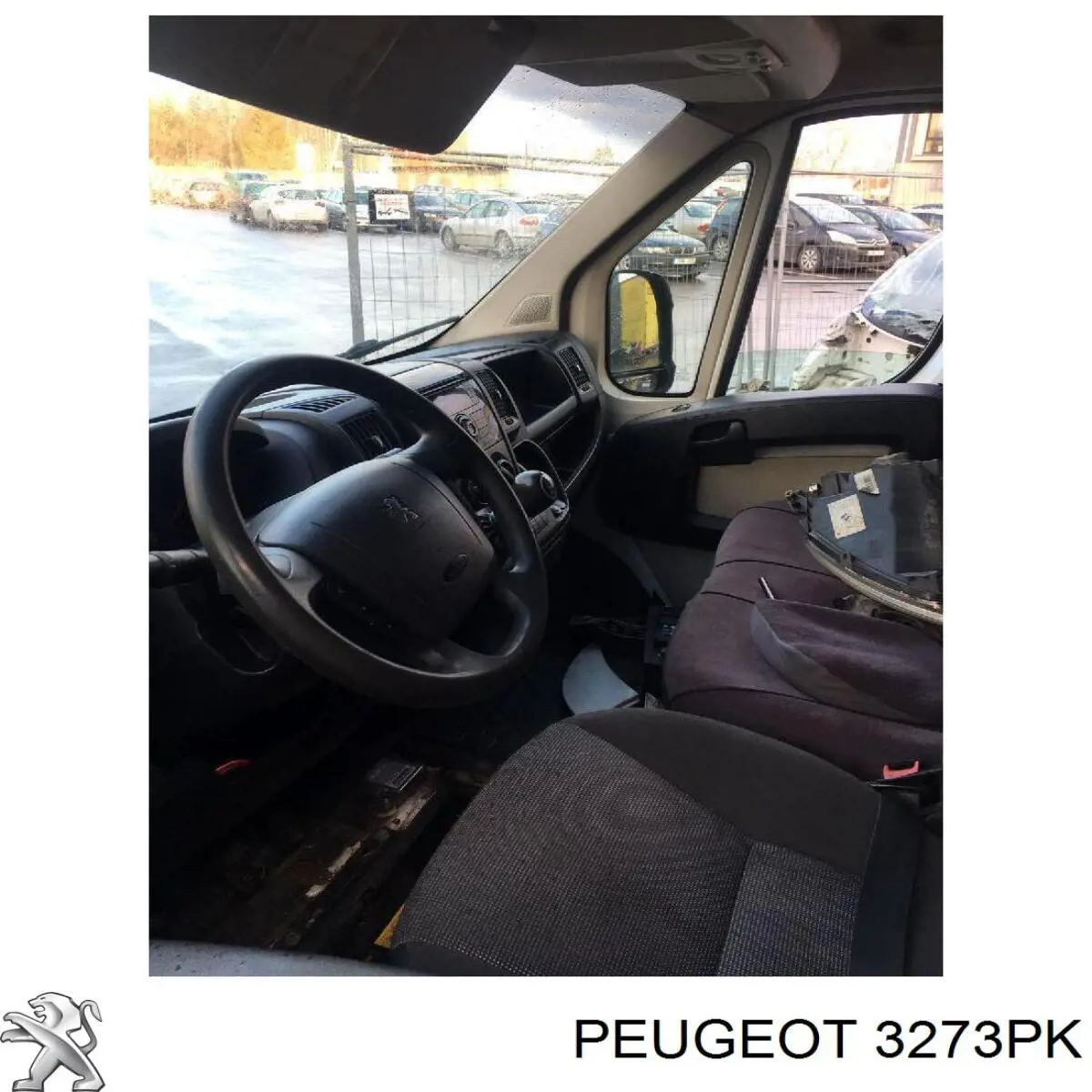 3273PK Peugeot/Citroen árbol de transmisión delantero derecho