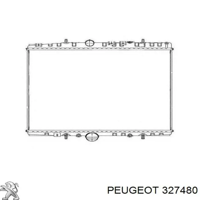 327480 Peugeot/Citroen árbol de transmisión delantero derecho