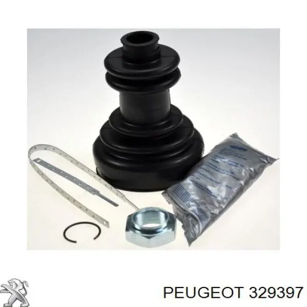 329397 Peugeot/Citroen fuelle, árbol de transmisión delantero exterior