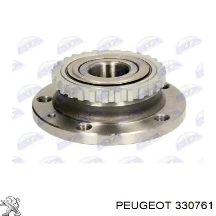 330761 Peugeot/Citroen cubo de rueda trasero