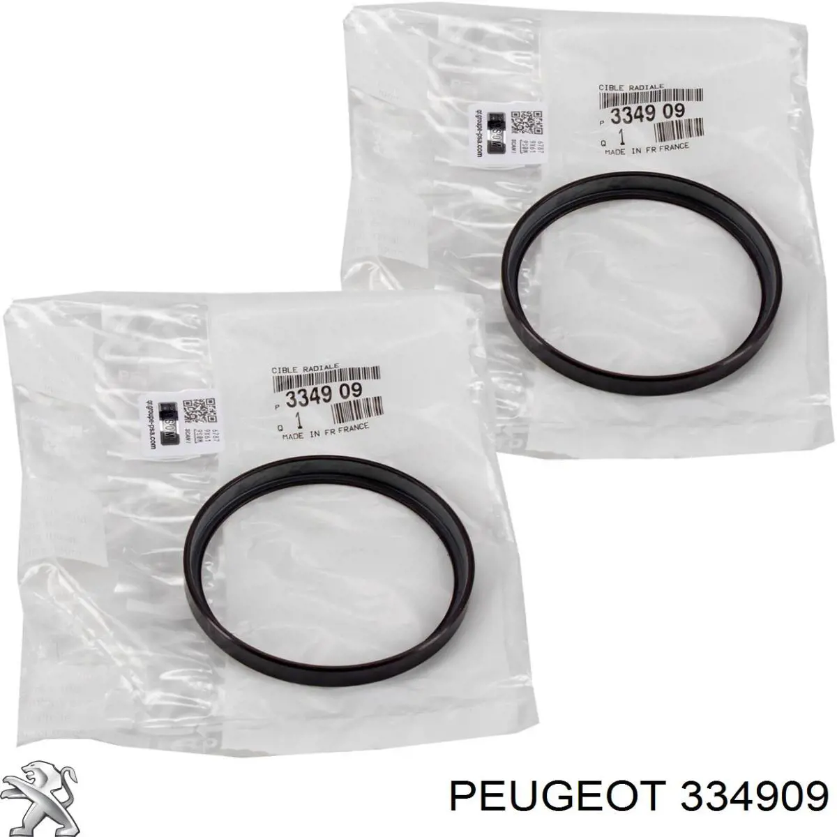 334909 Peugeot/Citroen anillo sensor, abs