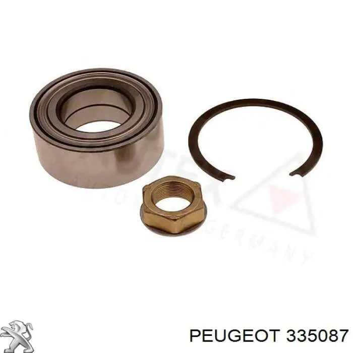 335087 Peugeot/Citroen cojinete de rueda delantero