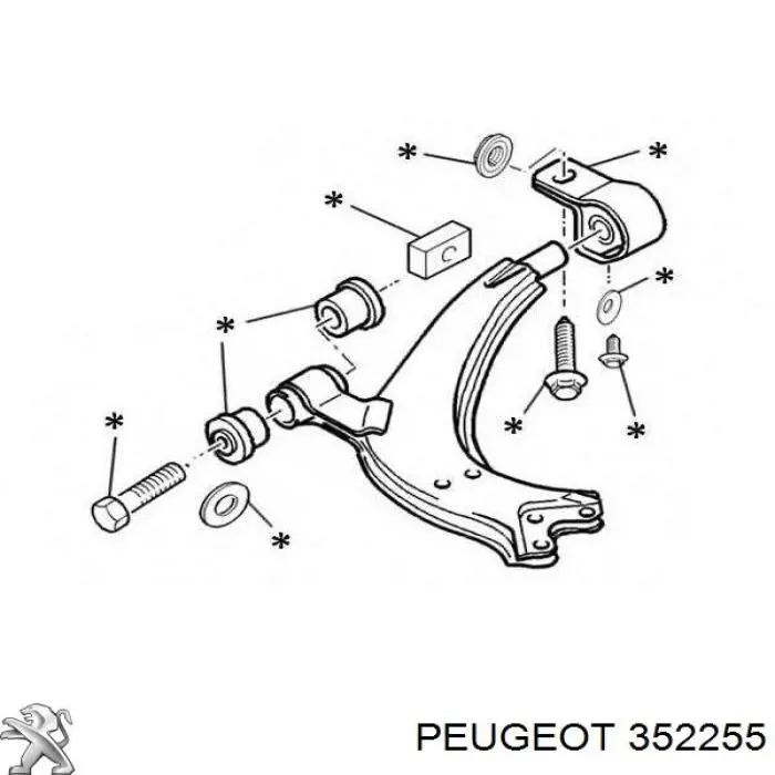 352255 Peugeot/Citroen 