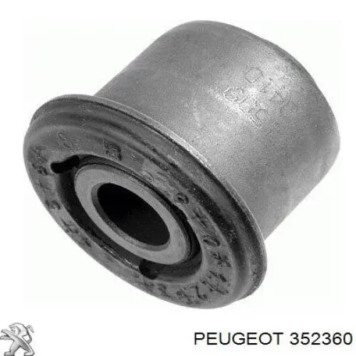 352360 Peugeot/Citroen silentblock de suspensión delantero inferior