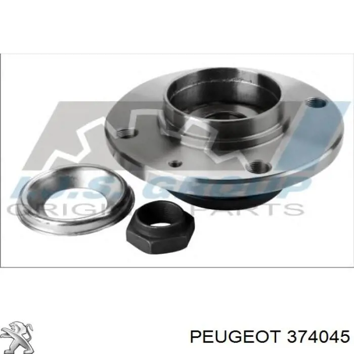  Tapa de buje de llanta para Citroen Berlingo M