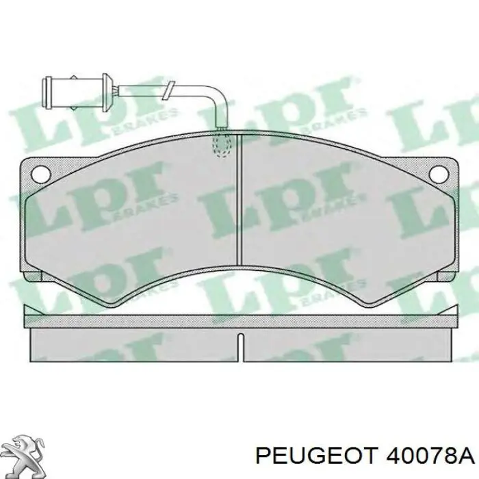 40078A Peugeot/Citroen bomba hidráulica de dirección