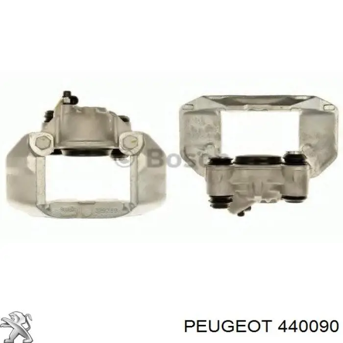 440090 Peugeot/Citroen pinza de freno delantera derecha