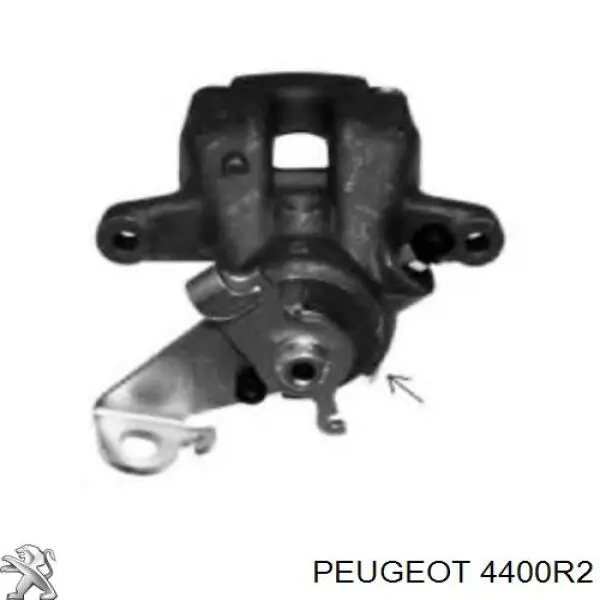 4400R2 Peugeot/Citroen pinza de freno trasera izquierda