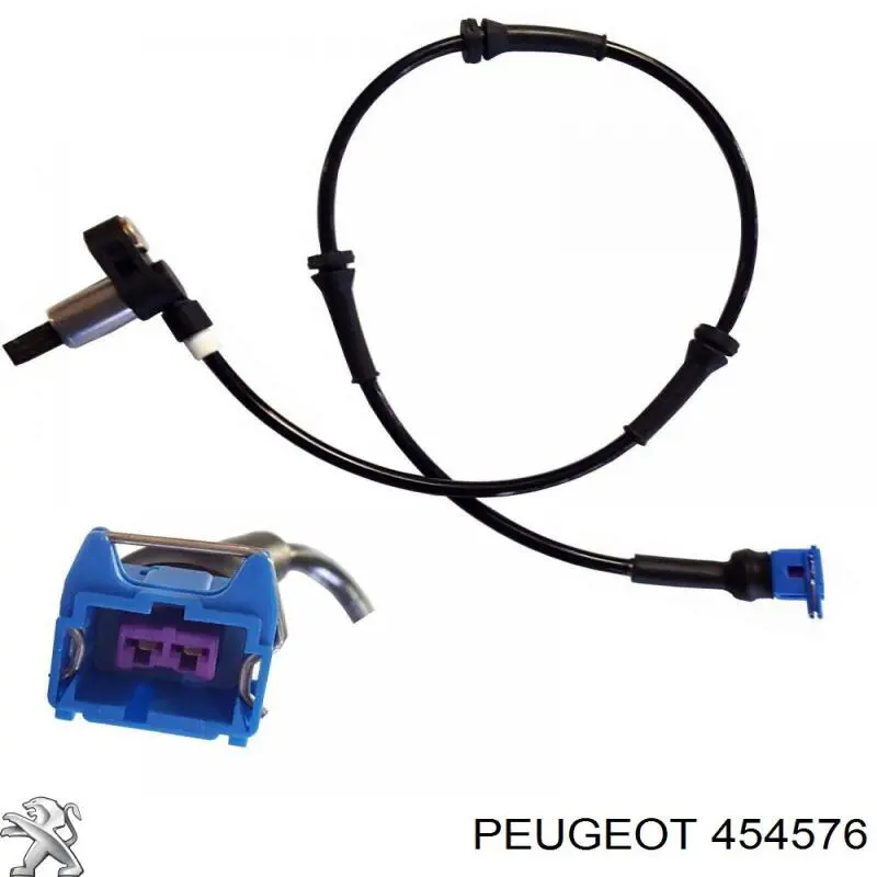 454576 Peugeot/Citroen sensor abs delantero