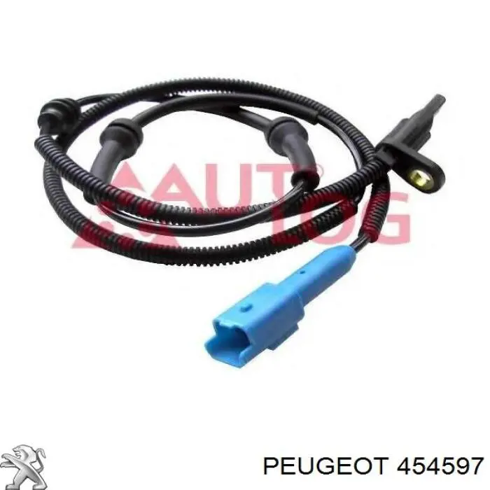 454597 Peugeot/Citroen sensor abs delantero