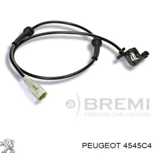 4545C4 Peugeot/Citroen sensor abs trasero