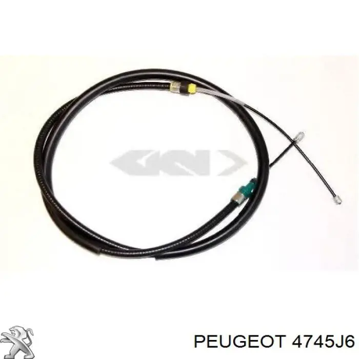  Cable de freno de mano trasero derecho/izquierdo para Peugeot 406 8C