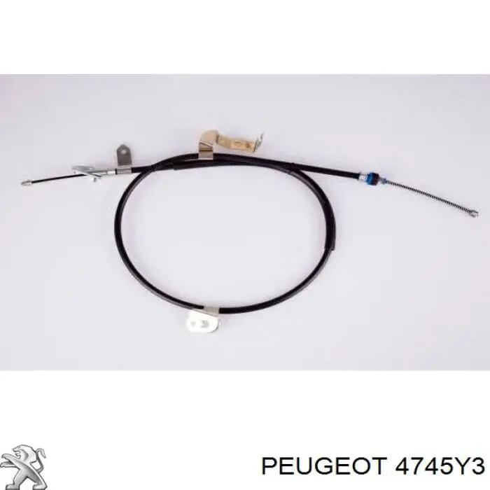 4745Y3 Peugeot/Citroen cable de freno de mano trasero izquierdo