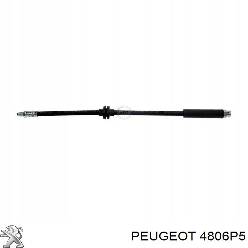 4806P5 Peugeot/Citroen tubo flexible de frenos trasero