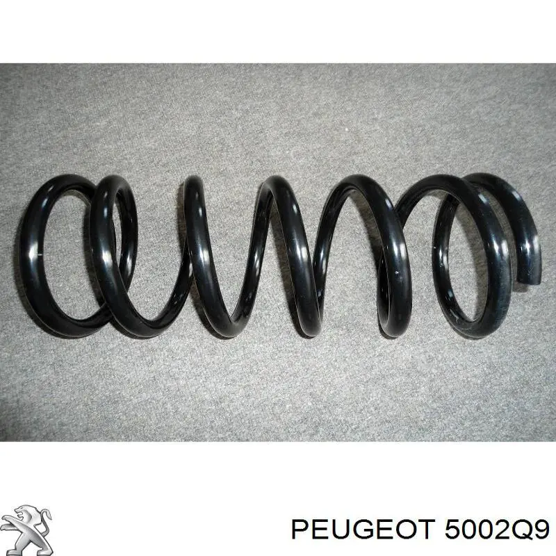 5002Q9 Peugeot/Citroen muelle de suspensión eje delantero