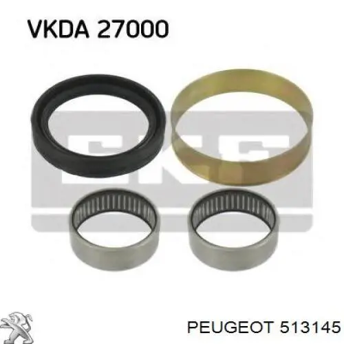  Cojinete de barra de torsión para Peugeot 309 1 