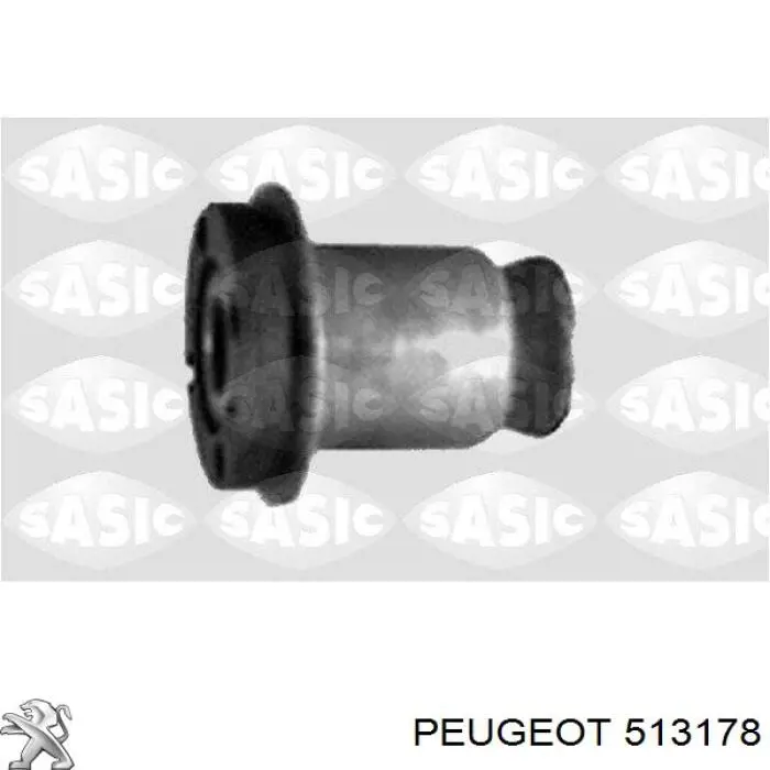 513178 Peugeot/Citroen bloque silencioso trasero brazo trasero trasero