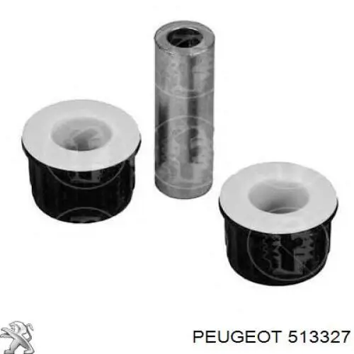 513327 Peugeot/Citroen silentblock para gemela de ballesta