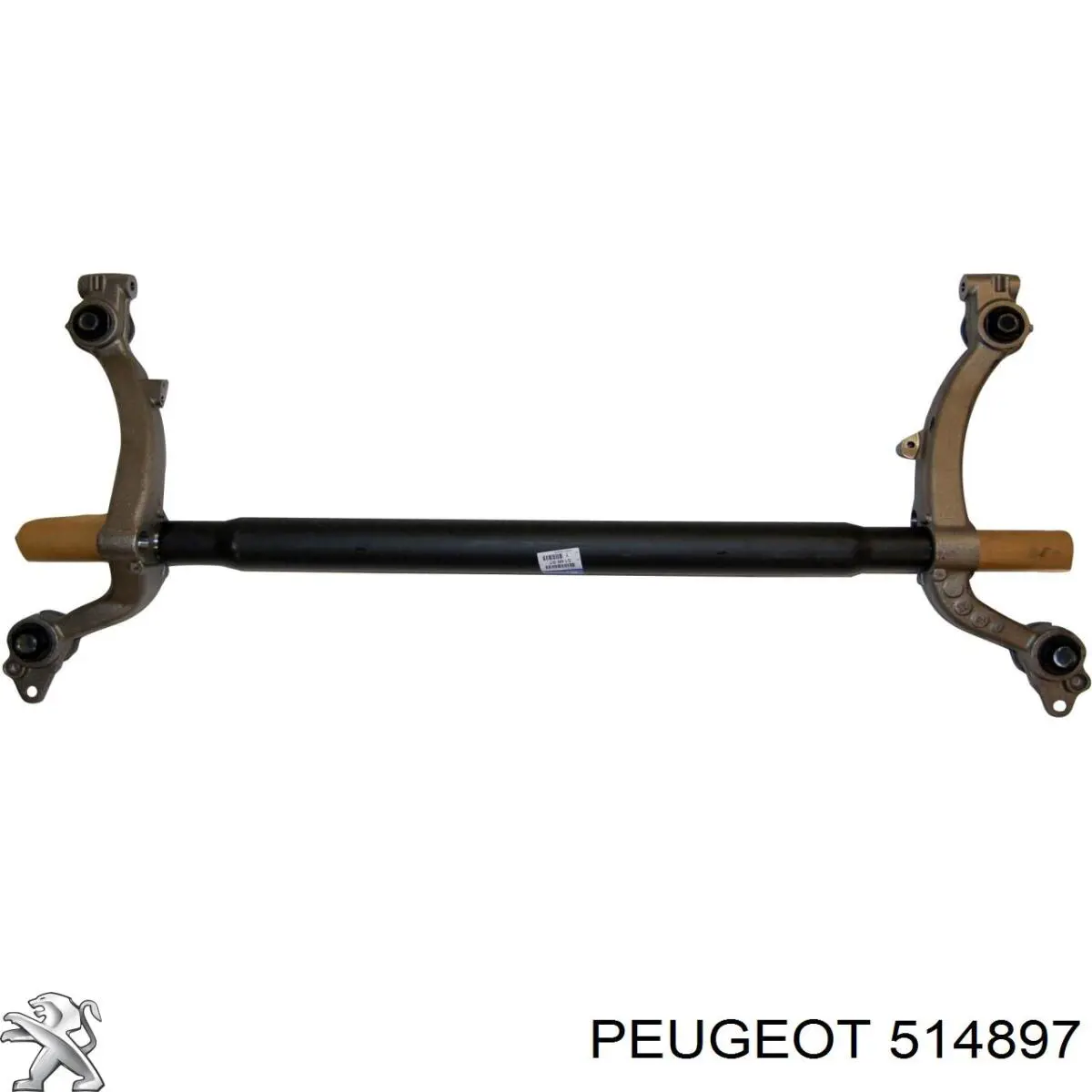  Subchasis trasero soporte motor para Peugeot 206 2A/C