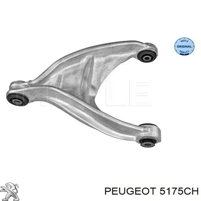 5175CH Peugeot/Citroen brazo suspension trasero superior derecho