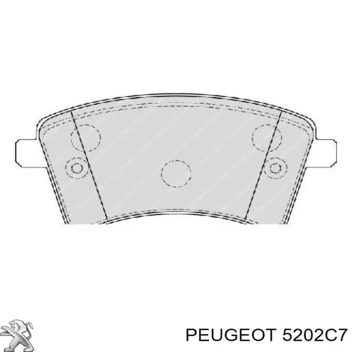 5202C7 Peugeot/Citroen amortiguador delantero izquierdo