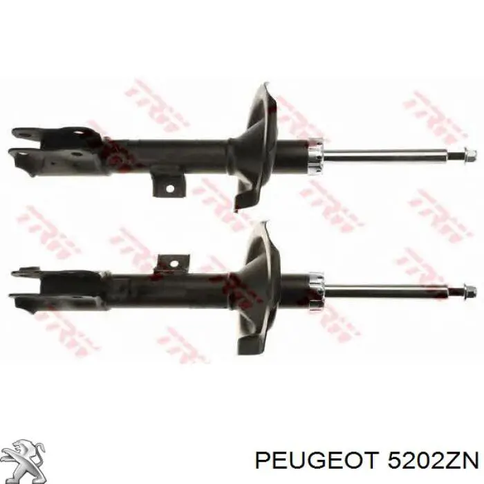 5202ZN Peugeot/Citroen amortiguador delantero izquierdo