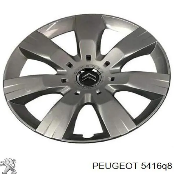  Tapacubo rueda para Peugeot 3008 