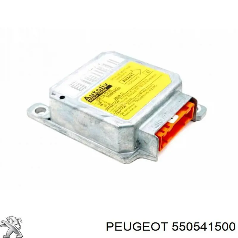  Procesador Del Modulo De Control De AIRBAG para Peugeot 206 2A/C