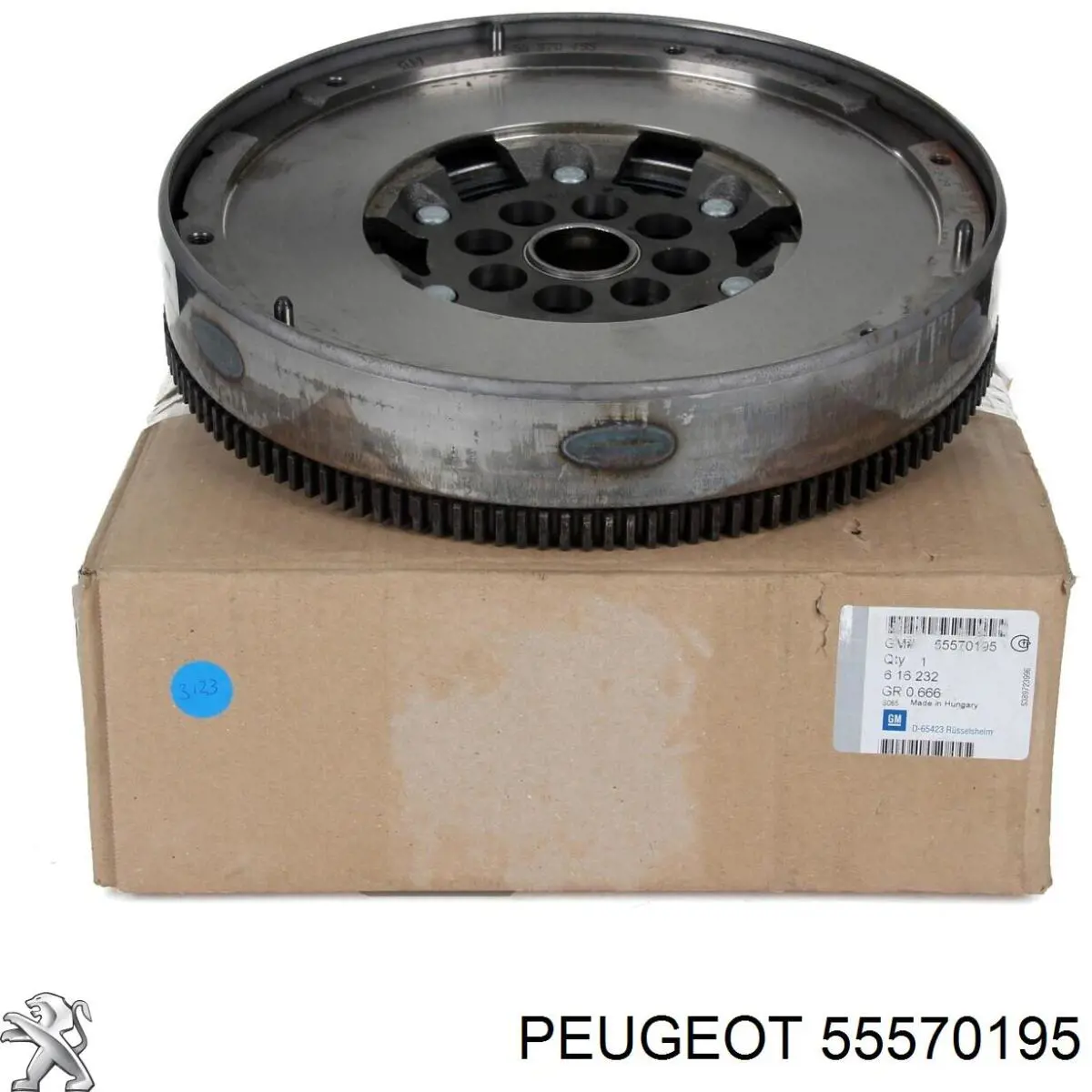 55570195 Peugeot/Citroen volante motor