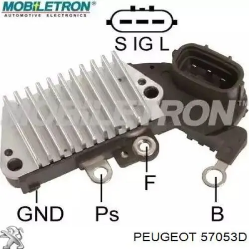 9618673980 Peugeot/Citroen alternador