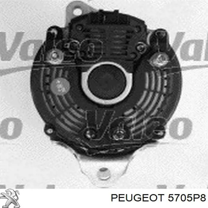 5705P8 Peugeot/Citroen alternador