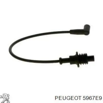 5967E9 Peugeot/Citroen juego de cables de encendido