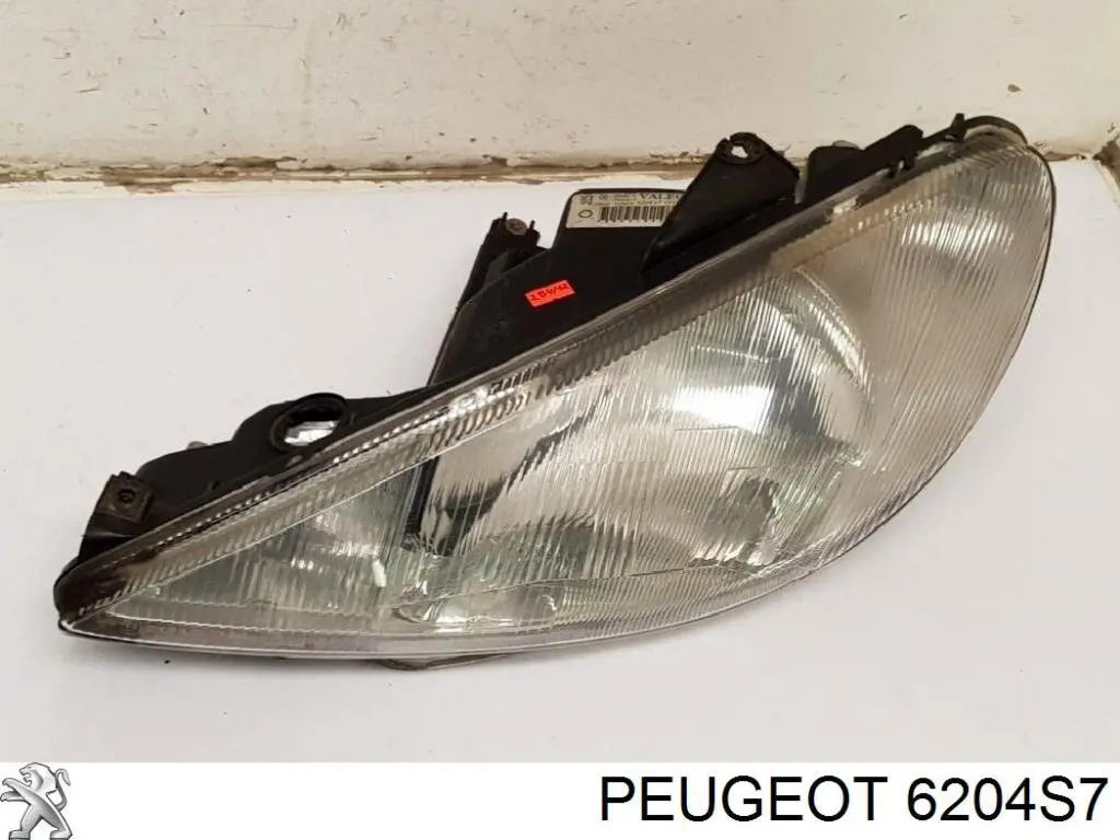 6204S7 Peugeot/Citroen faro izquierdo