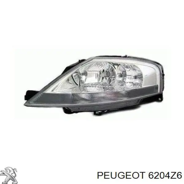 6204Z6 Peugeot/Citroen faro izquierdo