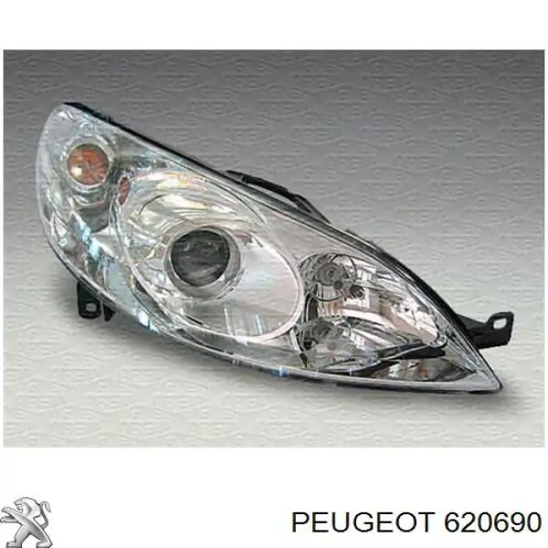 965666878002 Peugeot/Citroen faro derecho