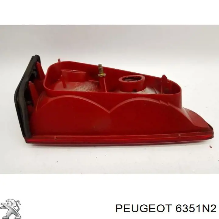  Piloto posterior interior derecho para Peugeot 607 9D, 9U