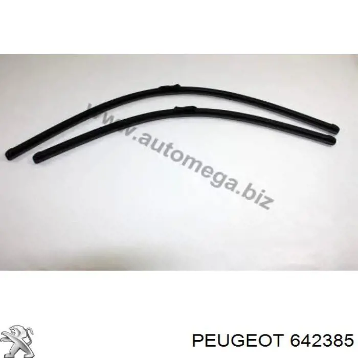 642385 Peugeot/Citroen limpiaparabrisas de luna delantera conductor