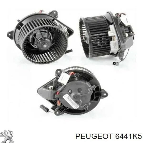 6441K5 Peugeot/Citroen motor eléctrico, ventilador habitáculo