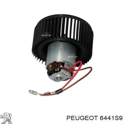 6441S9 Peugeot/Citroen motor eléctrico, ventilador habitáculo