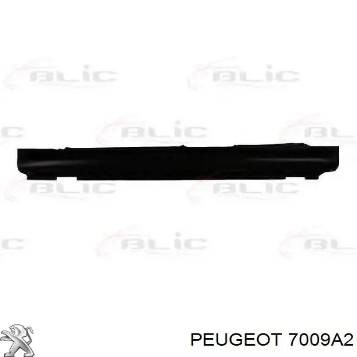  Chapa de acceso izquierda para Peugeot 206 2A/C