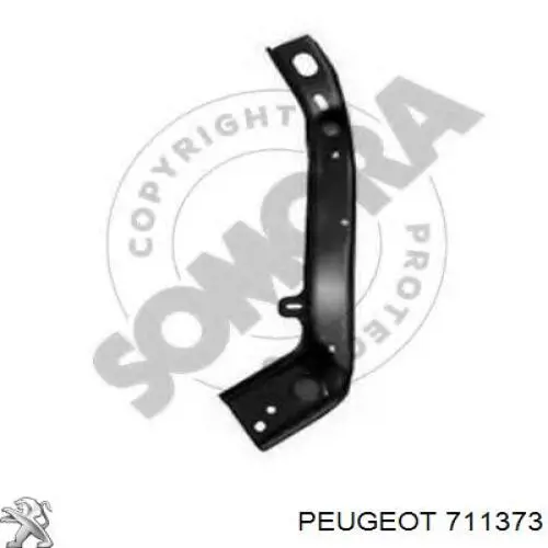 711373 Peugeot/Citroen soporte para guardabarros delantero, izquierdo superior