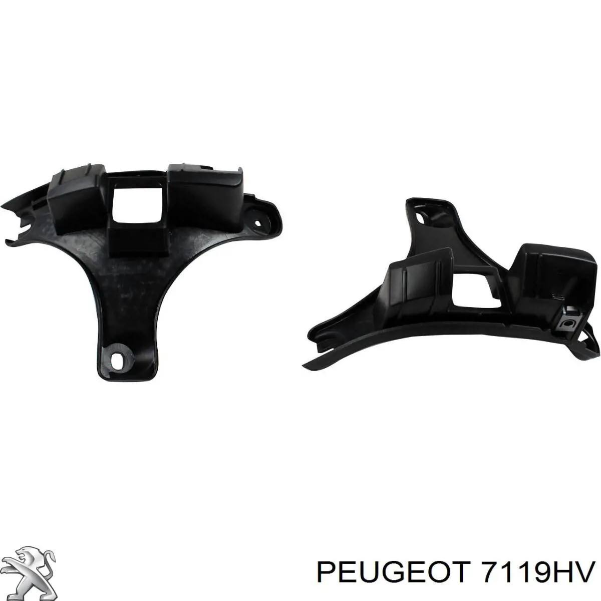  Soporte para guardabarros delantero, izquierda delantero para Peugeot 307 3A, 3C