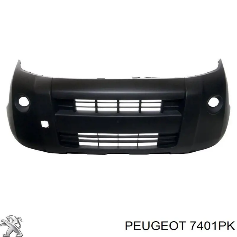 7401PK Peugeot/Citroen parachoques delantero