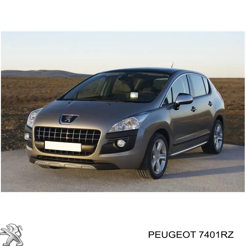 7401RZ Peugeot/Citroen parachoques delantero