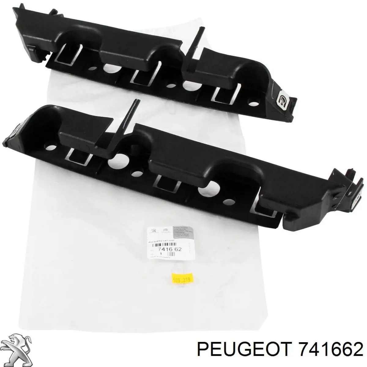  Soporte de parachoques delantero para Peugeot 407 6E