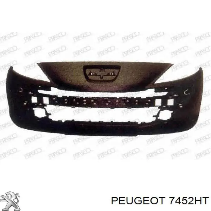  Listón embellecedor/protector, parachoques delantero derecho para Peugeot 207 WA, WC