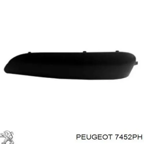  Listón embellecedor/protector, parachoque delantero izquierdo para Peugeot 308 1 