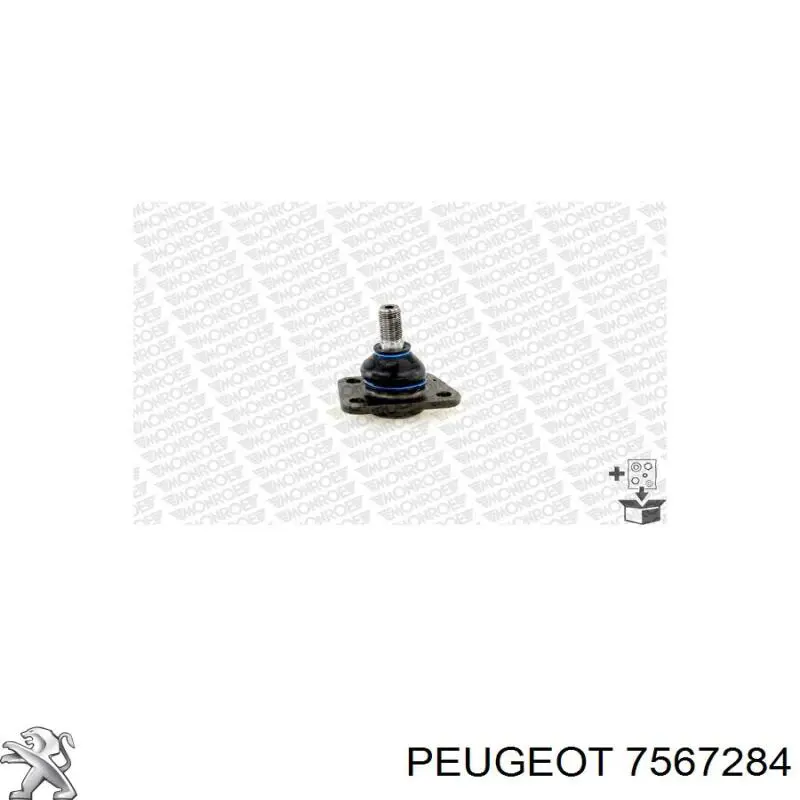 7567284 Peugeot/Citroen rótula de suspensión superior