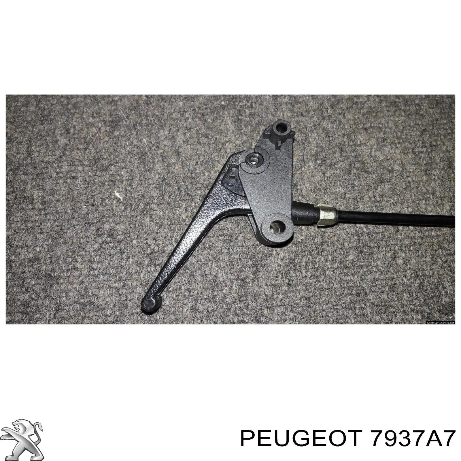  Cable de apertura de capó del motor para Peugeot 806 221